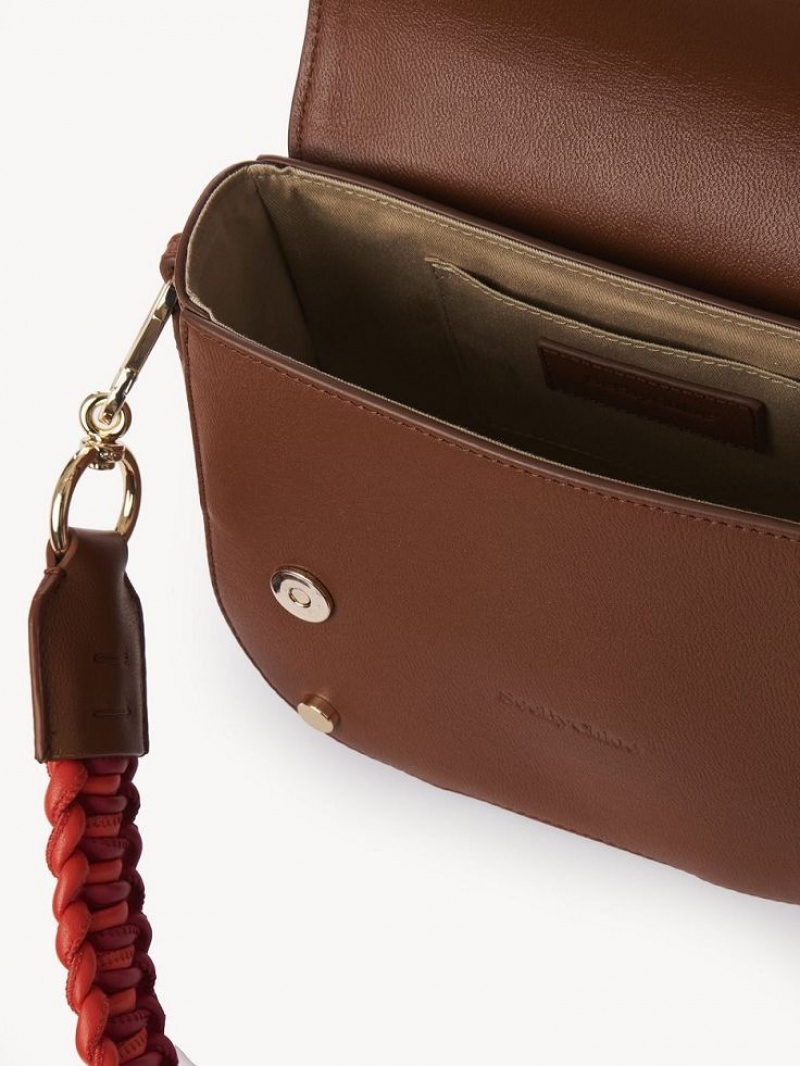 Chloe Mara Schoudertassen Bruin | CHE-SR14654