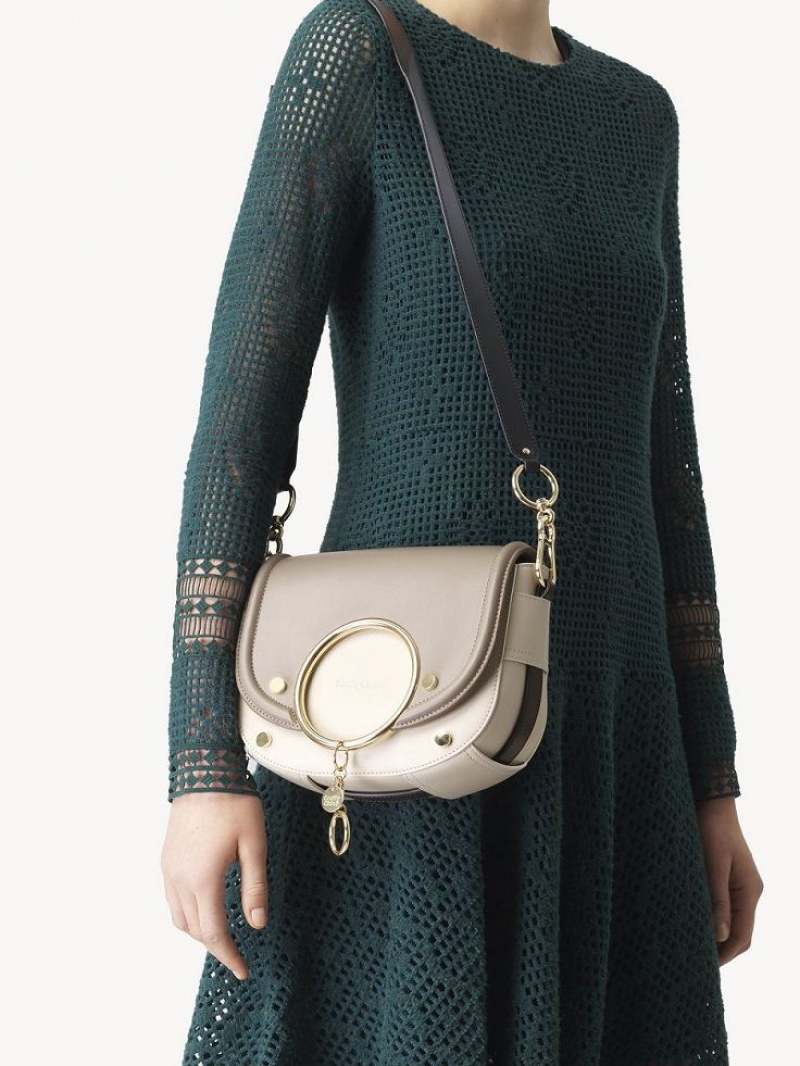 Chloe Mara Schoudertassen Grijs | CHE-SR14671