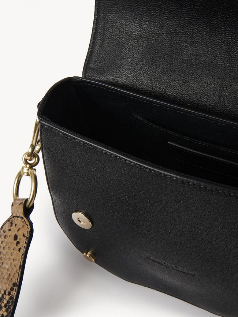 Chloe Mara Schoudertassen Zwart | CHE-SR14596