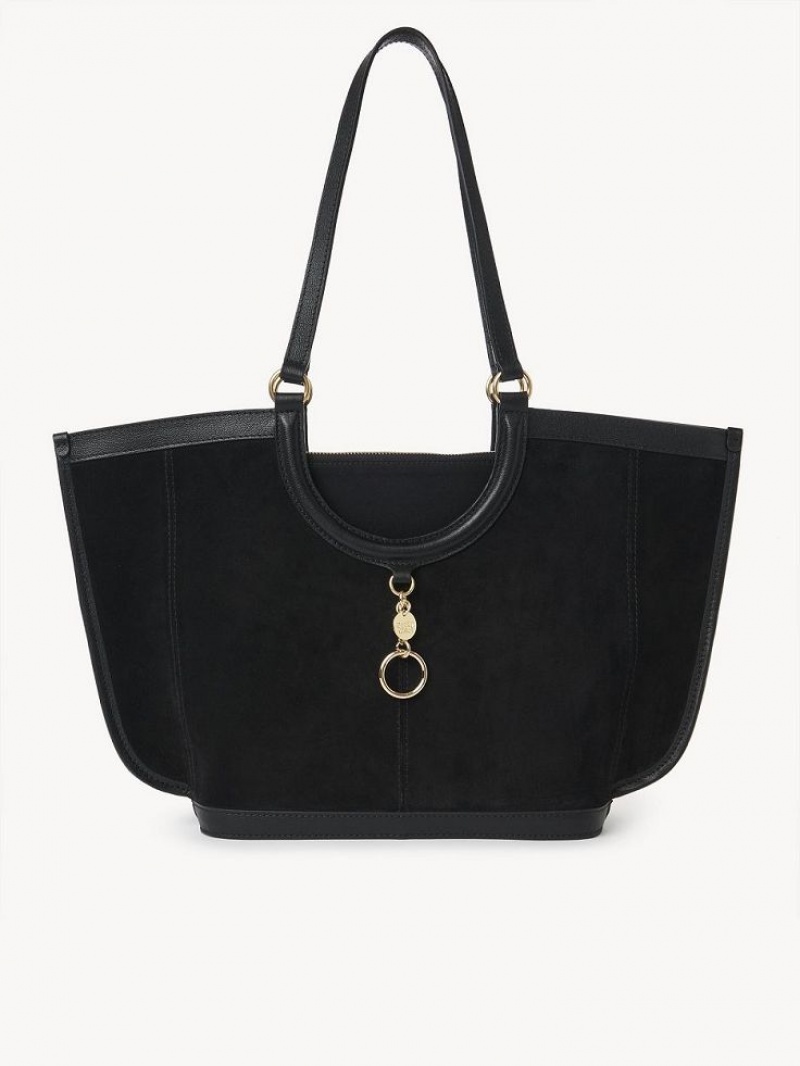 Chloe Mara Shopper Schoudertassen Zwart | CHE-SR14593