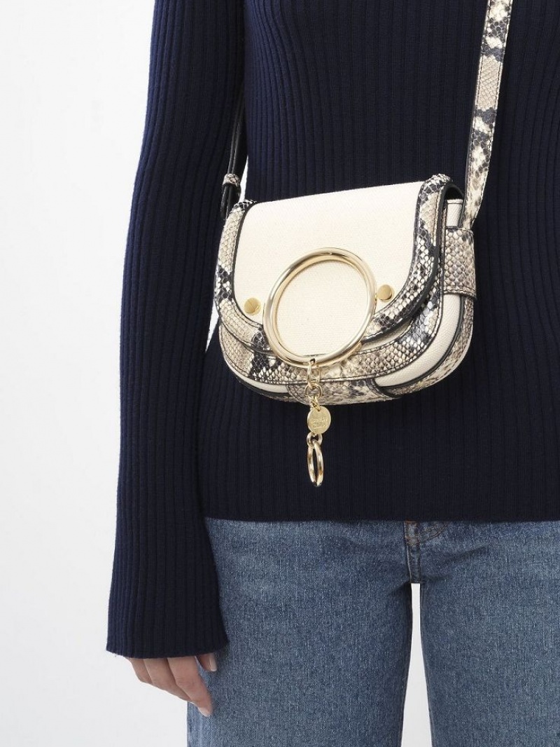 Chloe Mara Small Schoudertassen Beige | CHE-SR14595