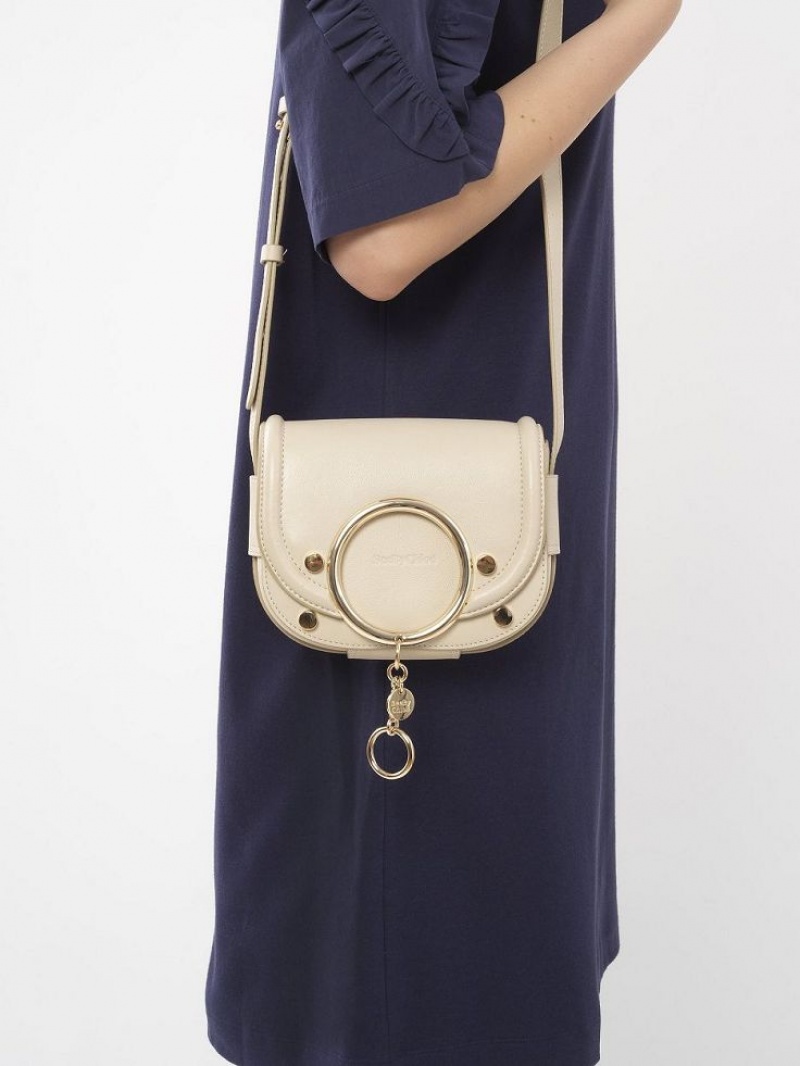 Chloe Mara Small Schoudertassen Beige | CHE-SR14618