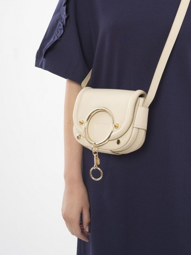 Chloe Mara Small Schoudertassen Beige | CHE-SR14618