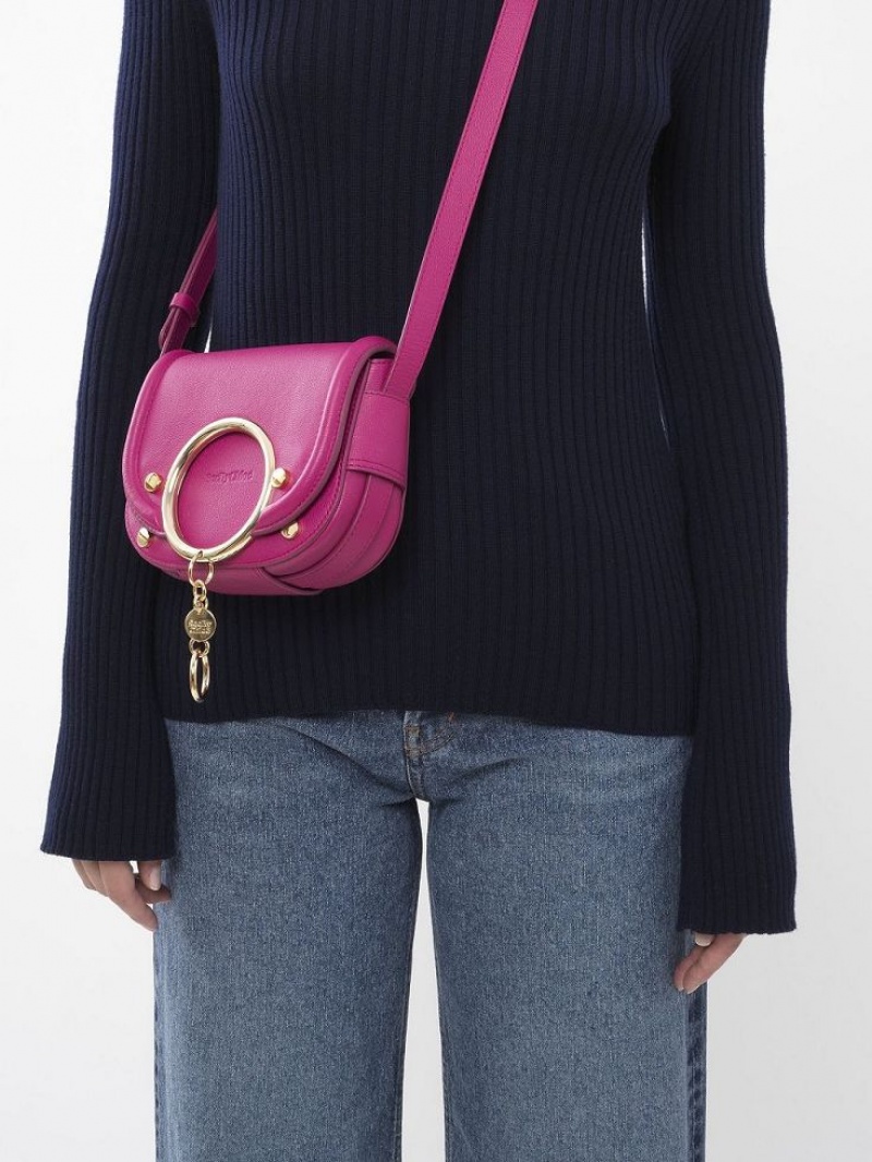 Chloe Mara Small Schoudertassen Roze | CHE-SR14617