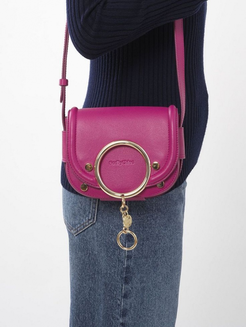 Chloe Mara Small Schoudertassen Roze | CHE-SR14617