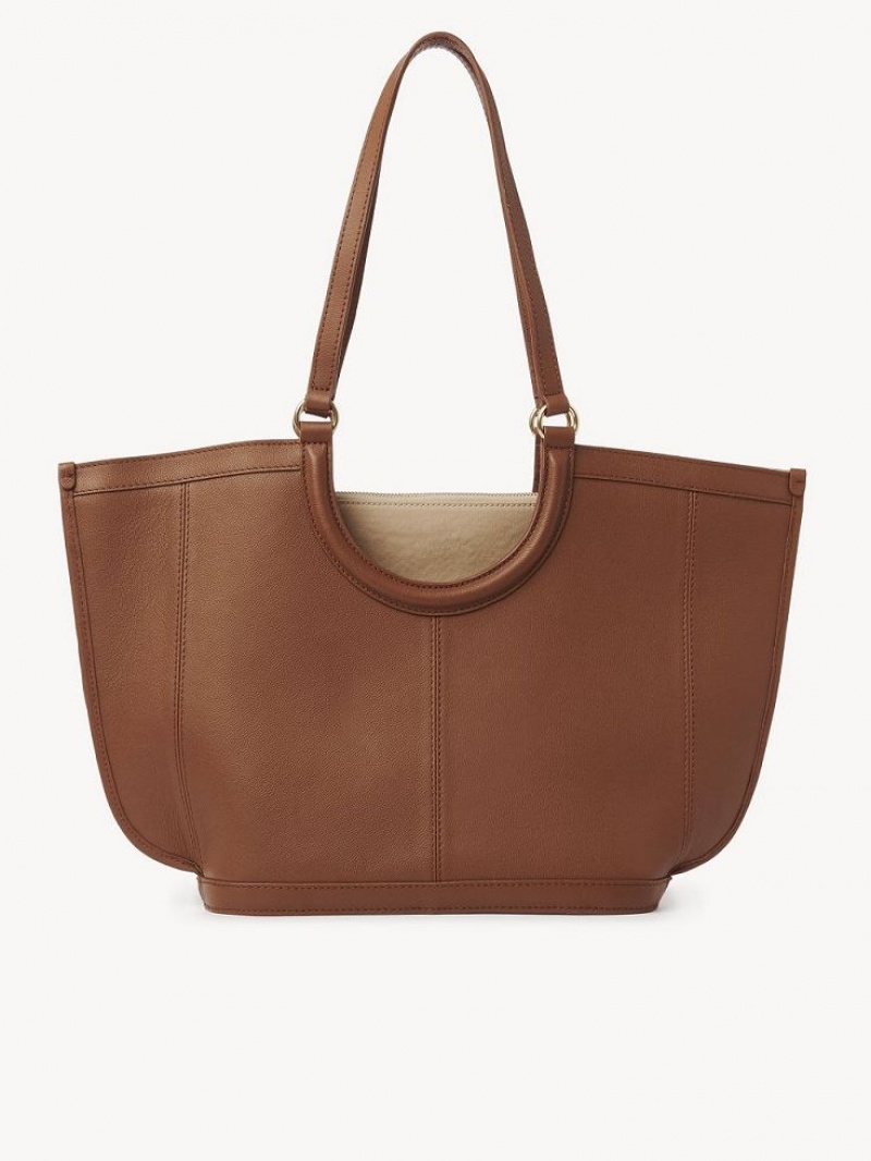 Chloe Mara Tote Tassen Bruin | CHE-SR14704