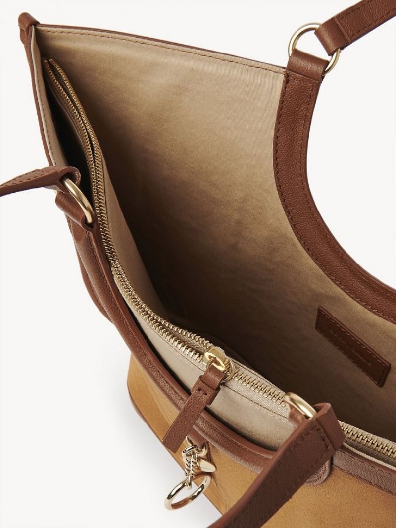 Chloe Mara Tote Tassen Bruin | CHE-SR14704