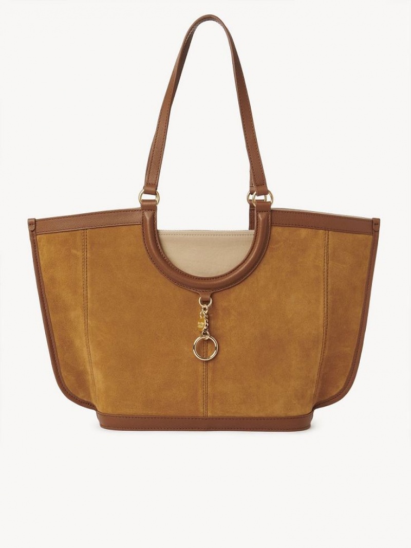 Chloe Mara Tote Tassen Bruin | CHE-SR14704