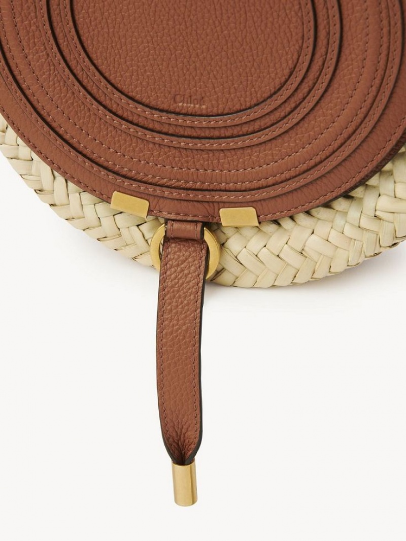 Chloe Marcie Basket Crossbodytassen Bruin | CHE-SR13478