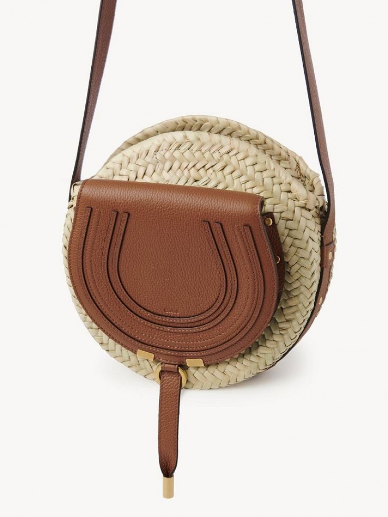 Chloe Marcie Basket Crossbodytassen Bruin | CHE-SR13478