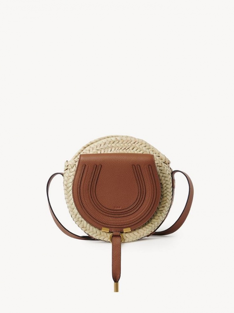 Chloe Marcie Basket Crossbodytassen Bruin | CHE-SR13478