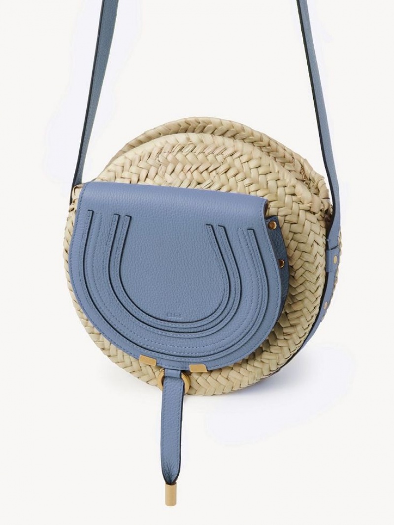 Chloe Marcie Basket Crossbodytassen Diepblauw | CHE-SR13477