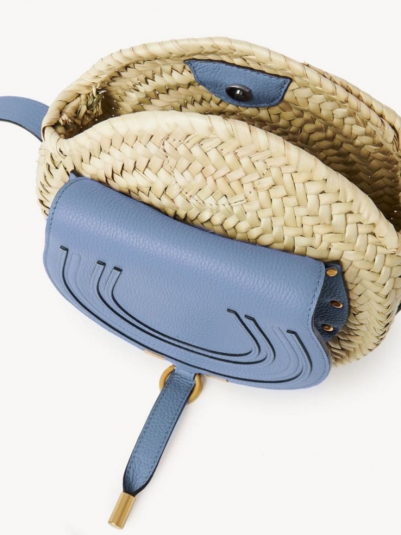 Chloe Marcie Basket Crossbodytassen Diepblauw | CHE-SR13477
