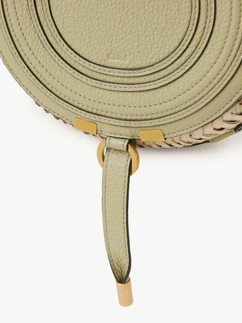 Chloe Marcie Basket Crossbodytassen Groen | CHE-SR13486