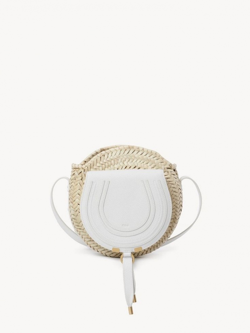Chloe Marcie Basket Crossbodytassen Wit | CHE-SR13572