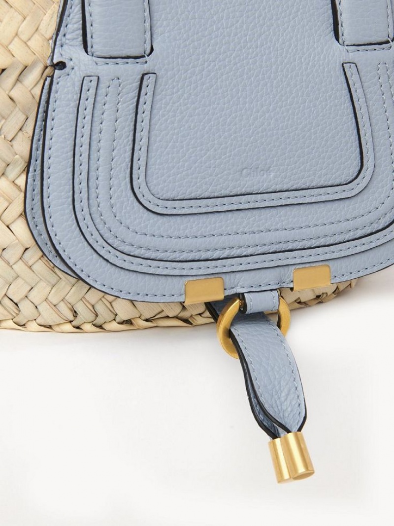 Chloe Marcie Basket Mini Tassen Blauw | CHE-SR13661
