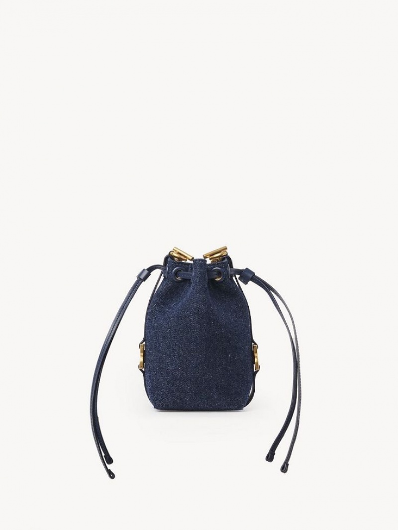 Chloe Marcie Bucket Mini Tassen Blauw | CHE-SR13715