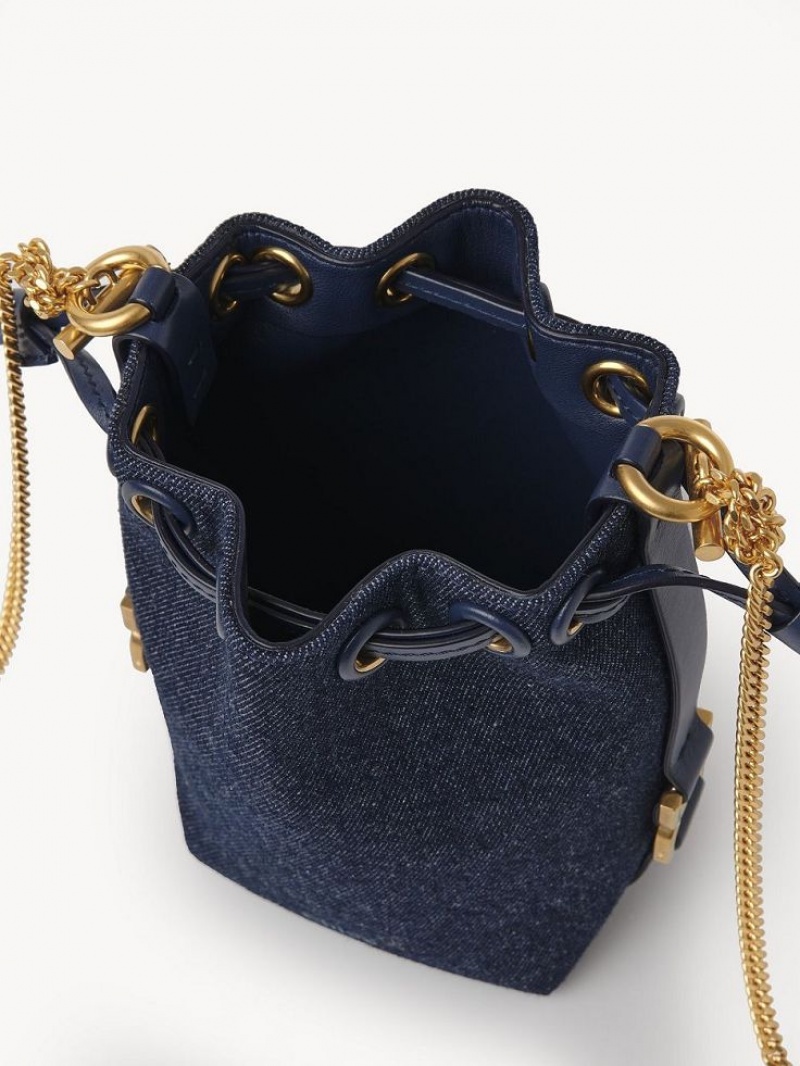 Chloe Marcie Bucket Mini Tassen Blauw | CHE-SR13715