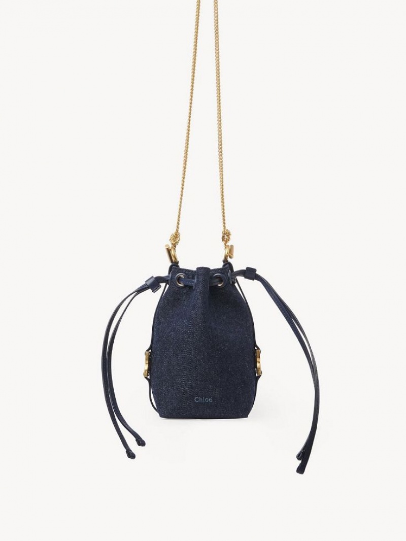 Chloe Marcie Bucket Mini Tassen Blauw | CHE-SR13715