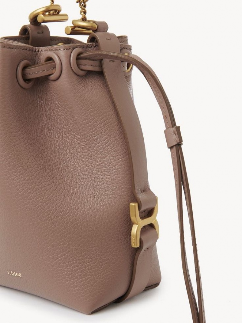 Chloe Marcie Bucket Mini Tassen Bruin | CHE-SR13716