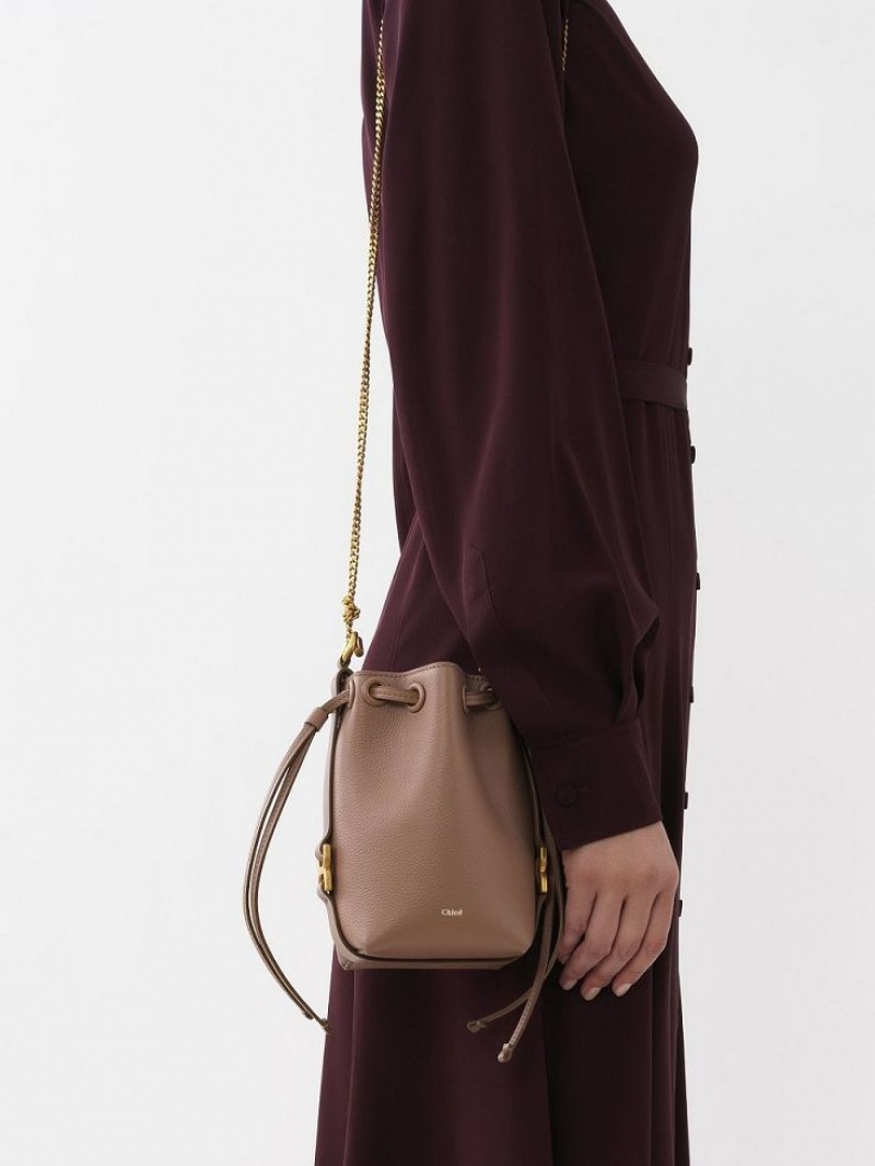 Chloe Marcie Bucket Mini Tassen Bruin | CHE-SR13716