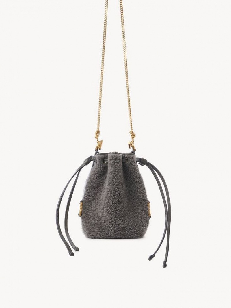 Chloe Marcie Bucket Mini Tassen Grijs | CHE-SR13740