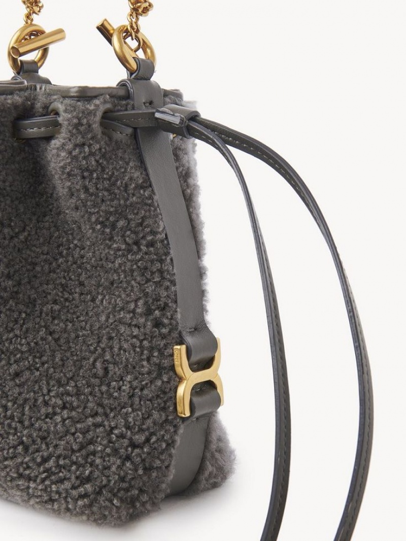 Chloe Marcie Bucket Mini Tassen Grijs | CHE-SR13740