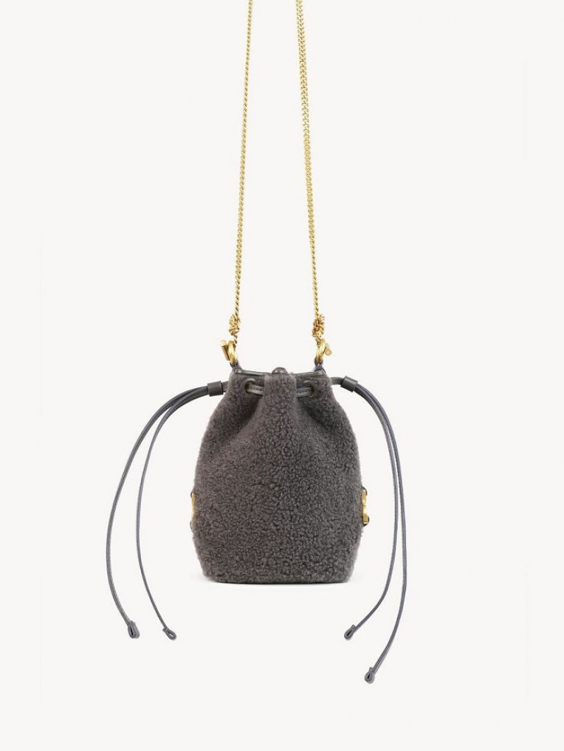Chloe Marcie Bucket Mini Tassen Grijs | CHE-SR13740