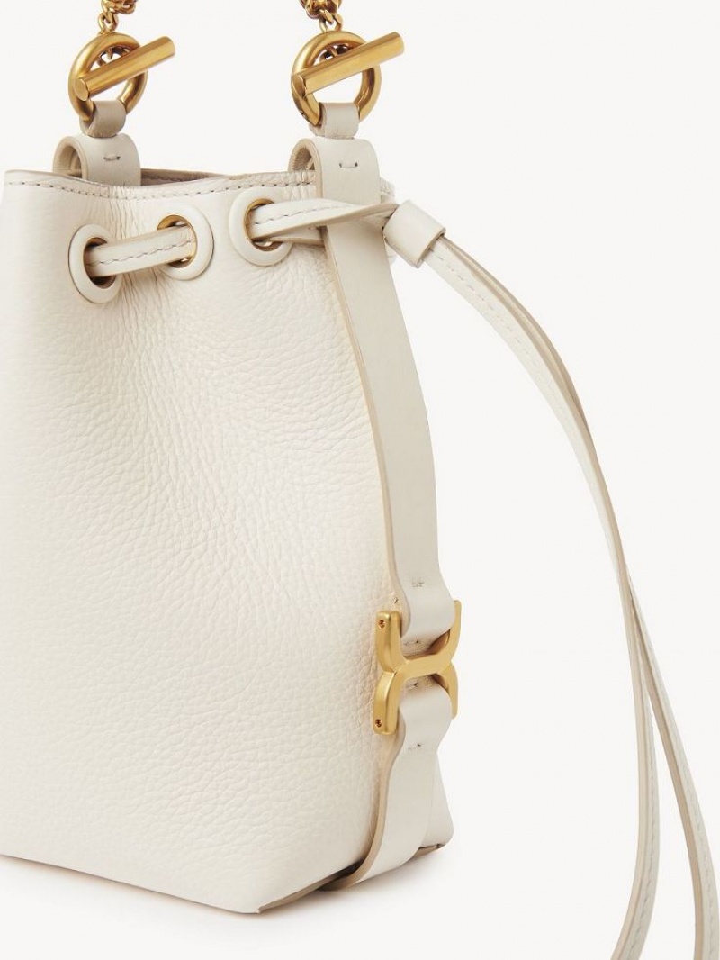 Chloe Marcie Bucket Mini Tassen Wit | CHE-SR13717