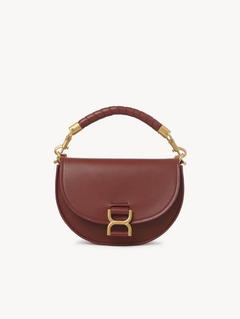 Chloe Marcie Chain Flap Crossbodytassen Bruin | CHE-SR13461