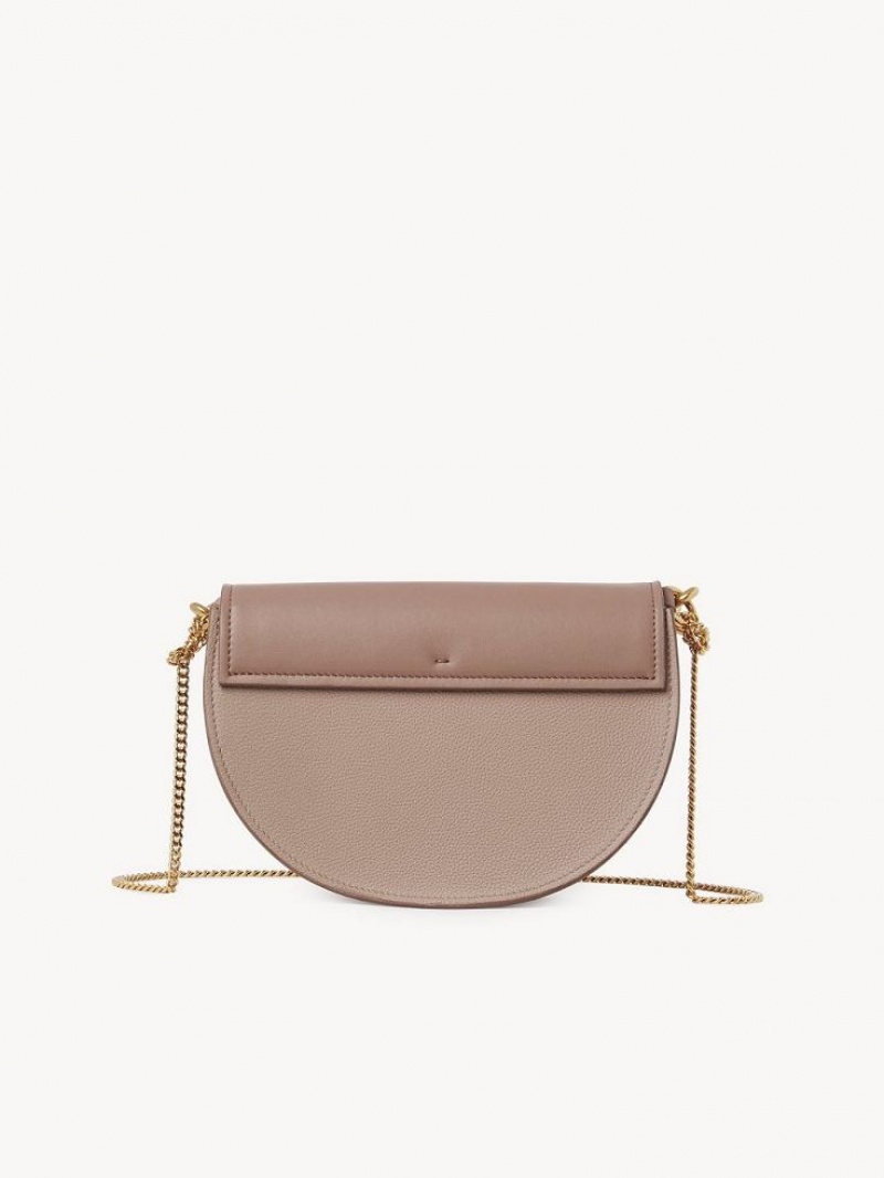 Chloe Marcie Chain Flap Crossbodytassen Bruin | CHE-SR13618
