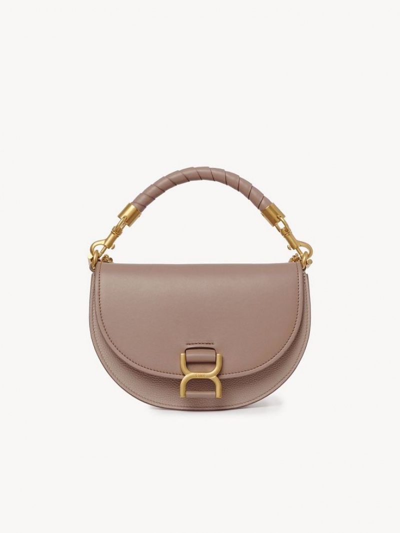 Chloe Marcie Chain Flap Crossbodytassen Bruin | CHE-SR13618