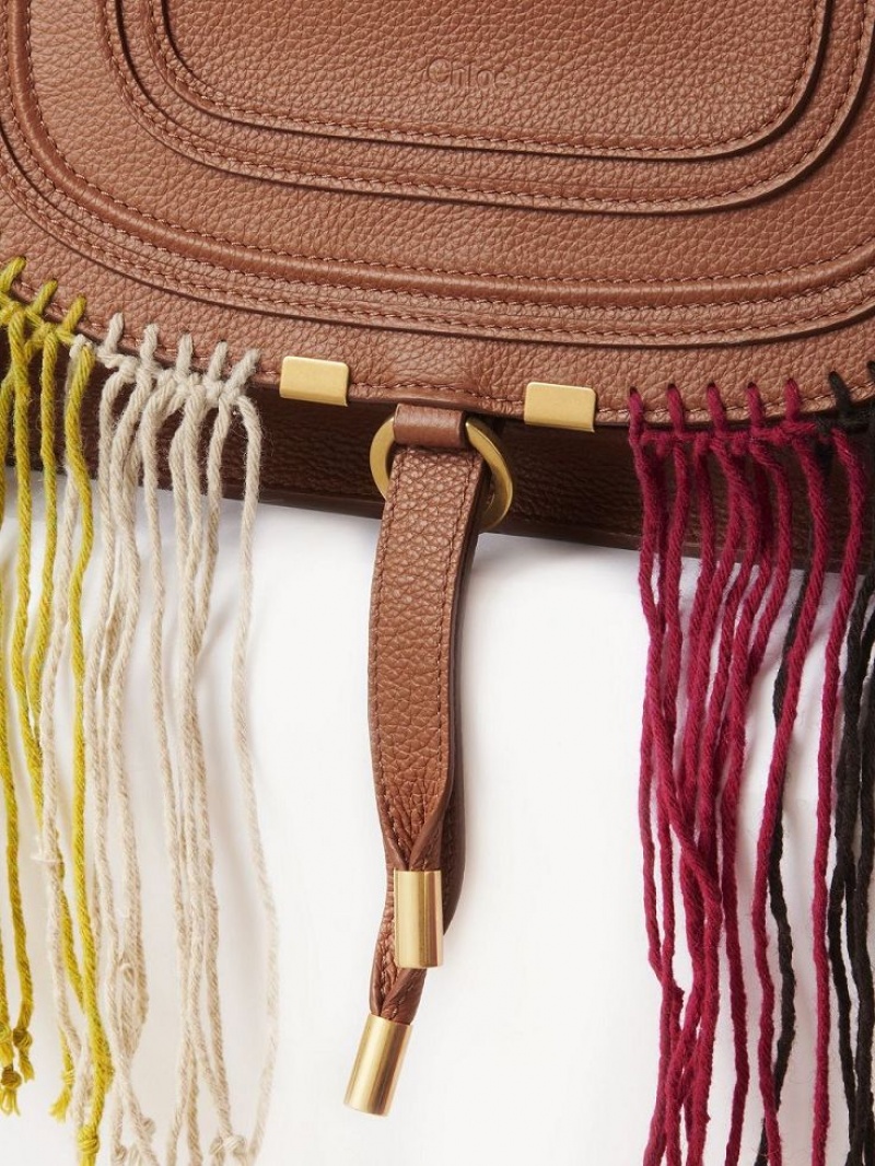 Chloe Marcie Double Carry Crossbodytassen Bruin | CHE-SR13472