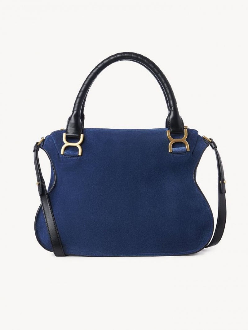 Chloe Marcie Double Carry Crossbodytassen Diepblauw | CHE-SR13504
