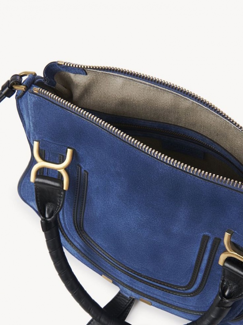 Chloe Marcie Double Carry Crossbodytassen Diepblauw | CHE-SR13504