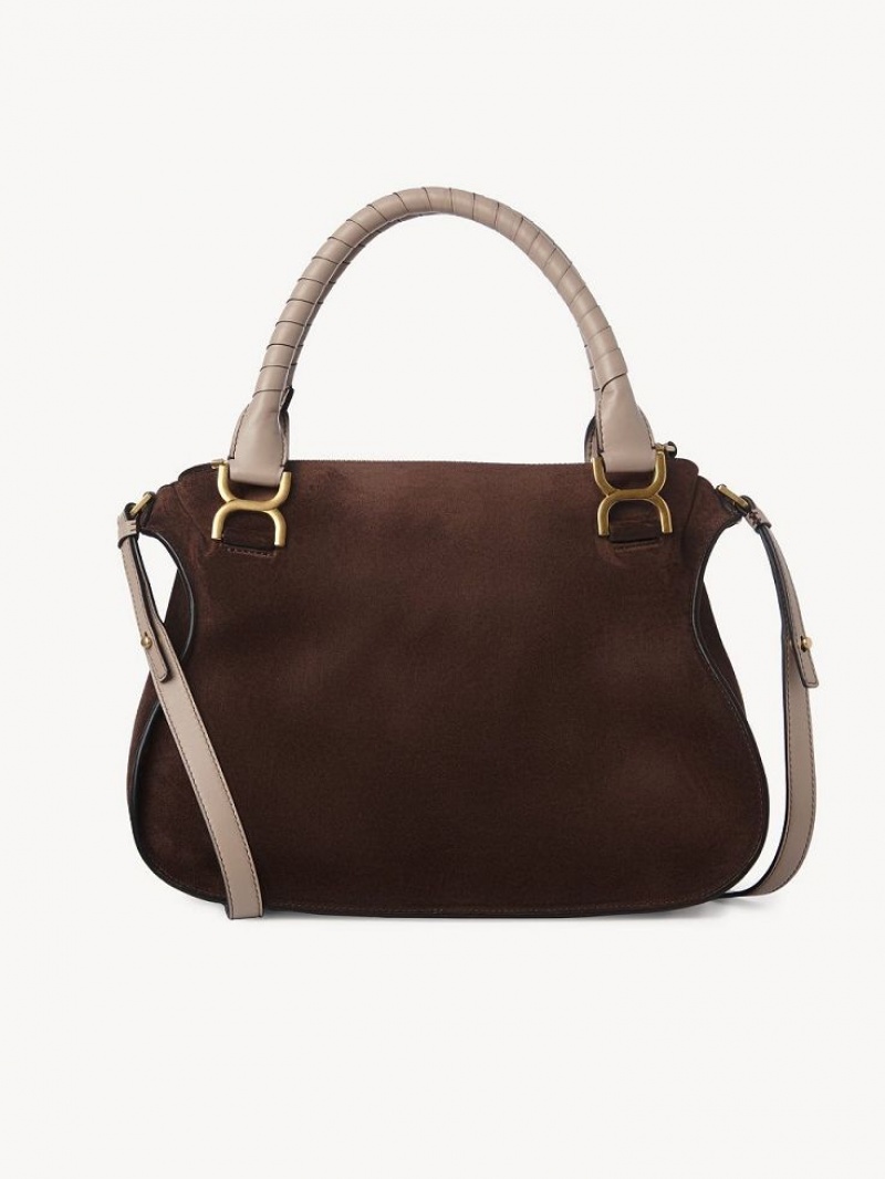 Chloe Marcie Double Carry Crossbodytassen Bruin | CHE-SR13505
