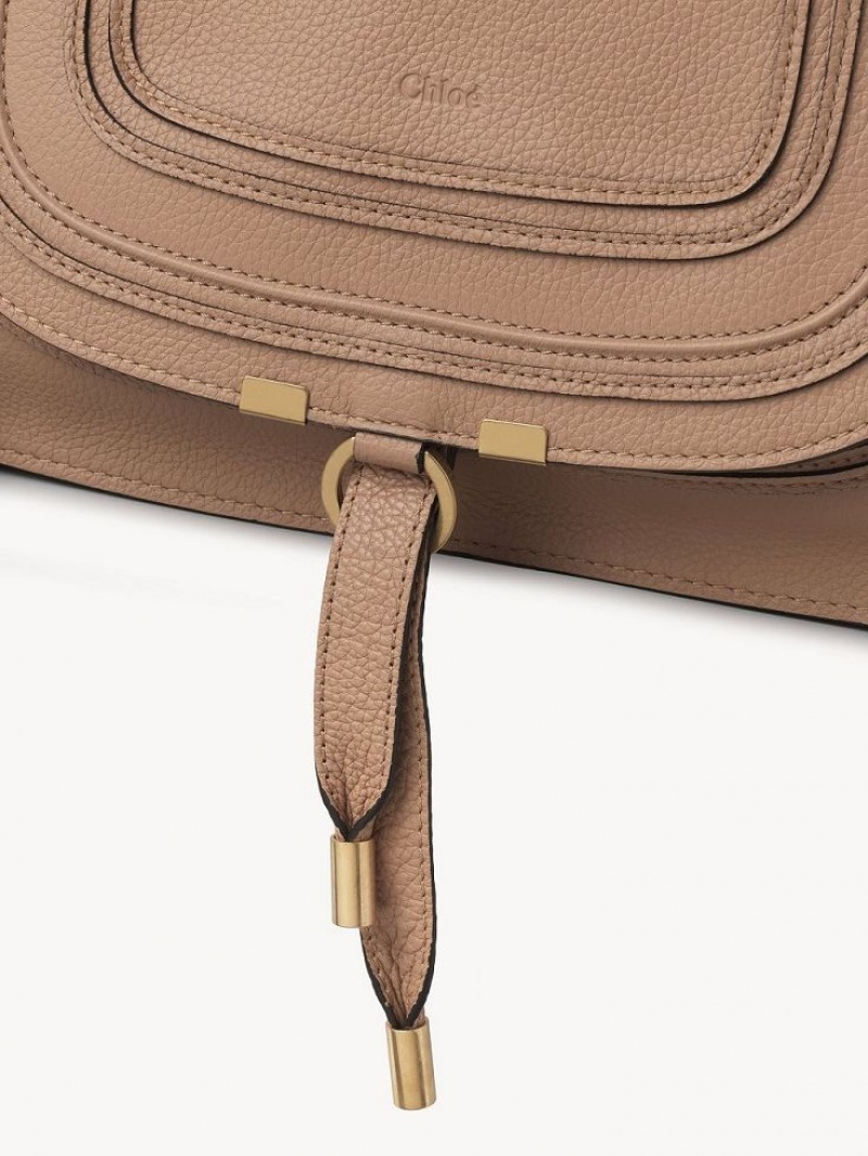 Chloe Marcie Double Carry Crossbodytassen Lichtbruin | CHE-SR13553