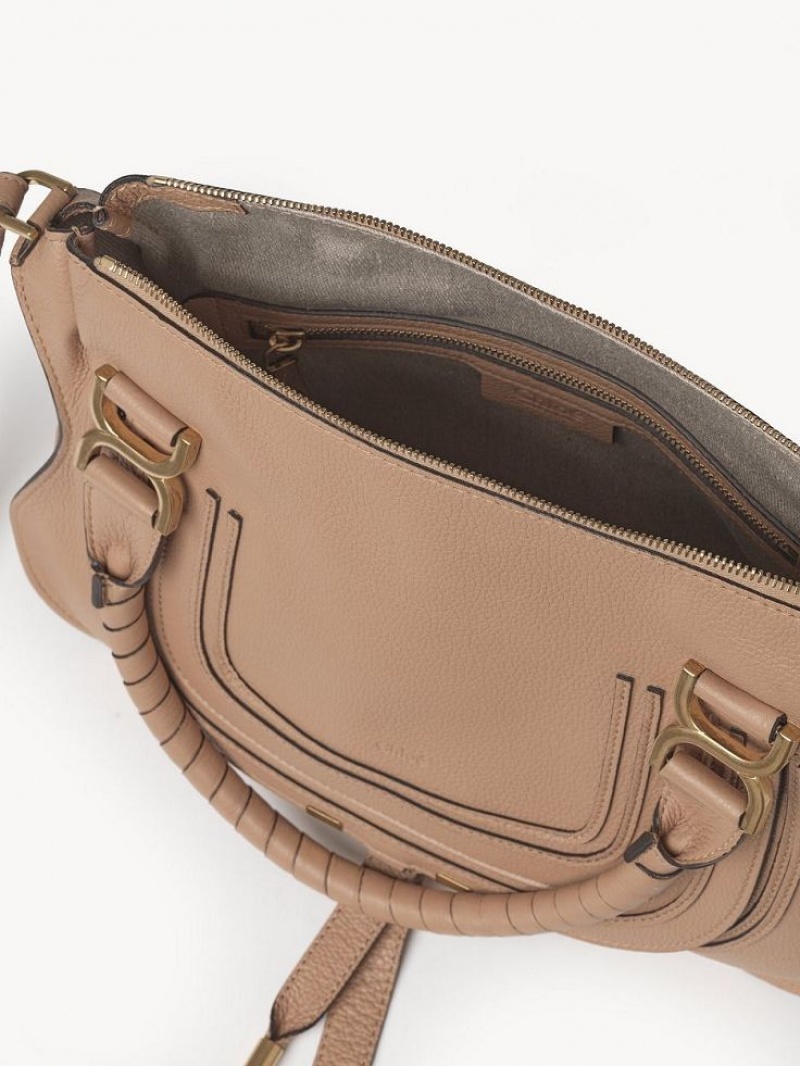 Chloe Marcie Double Carry Crossbodytassen Lichtbruin | CHE-SR13553