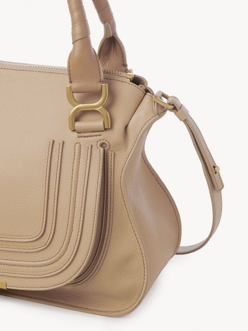 Chloe Marcie Double Carry Crossbodytassen Bruin | CHE-SR13583