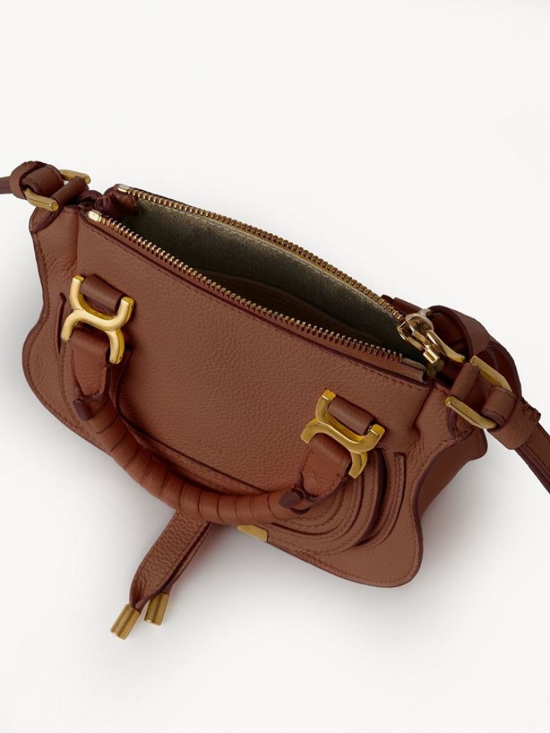 Chloe Marcie Double Carry Mini Tassen Bruin | CHE-SR13725