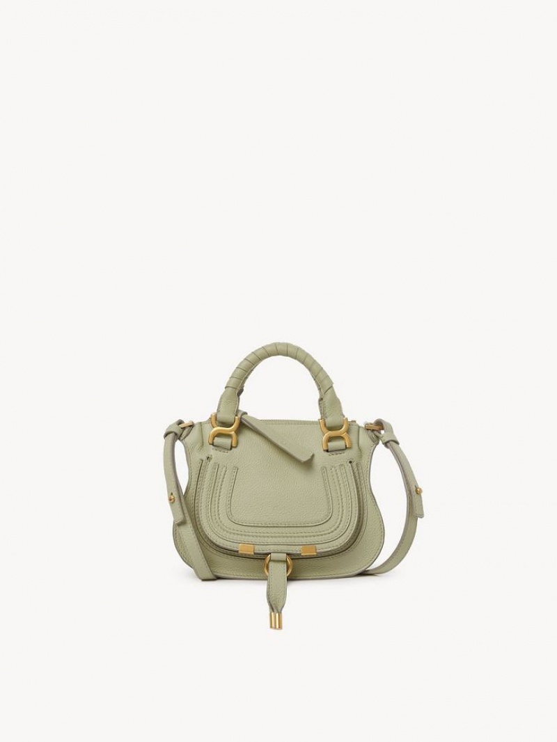Chloe Marcie Double Carry Mini Tassen Groen | CHE-SR13674