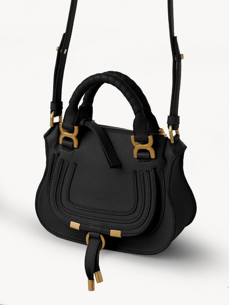 Chloe Marcie Double Carry Mini Tassen Zwart | CHE-SR13713