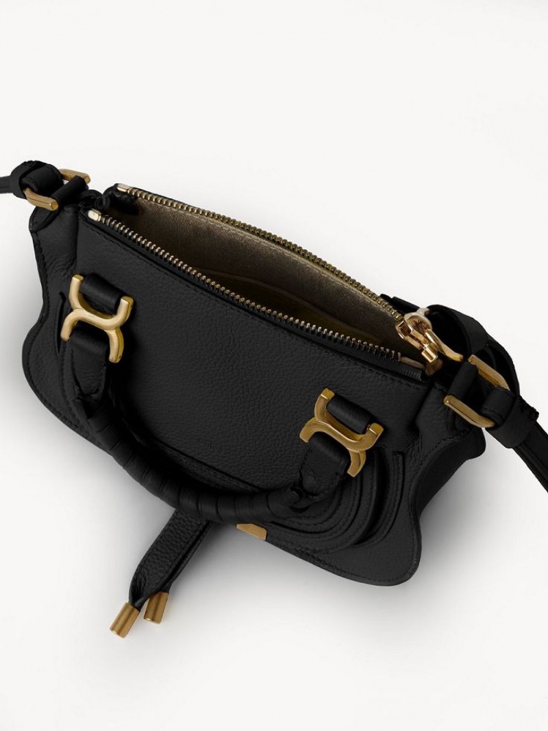 Chloe Marcie Double Carry Mini Tassen Zwart | CHE-SR13713
