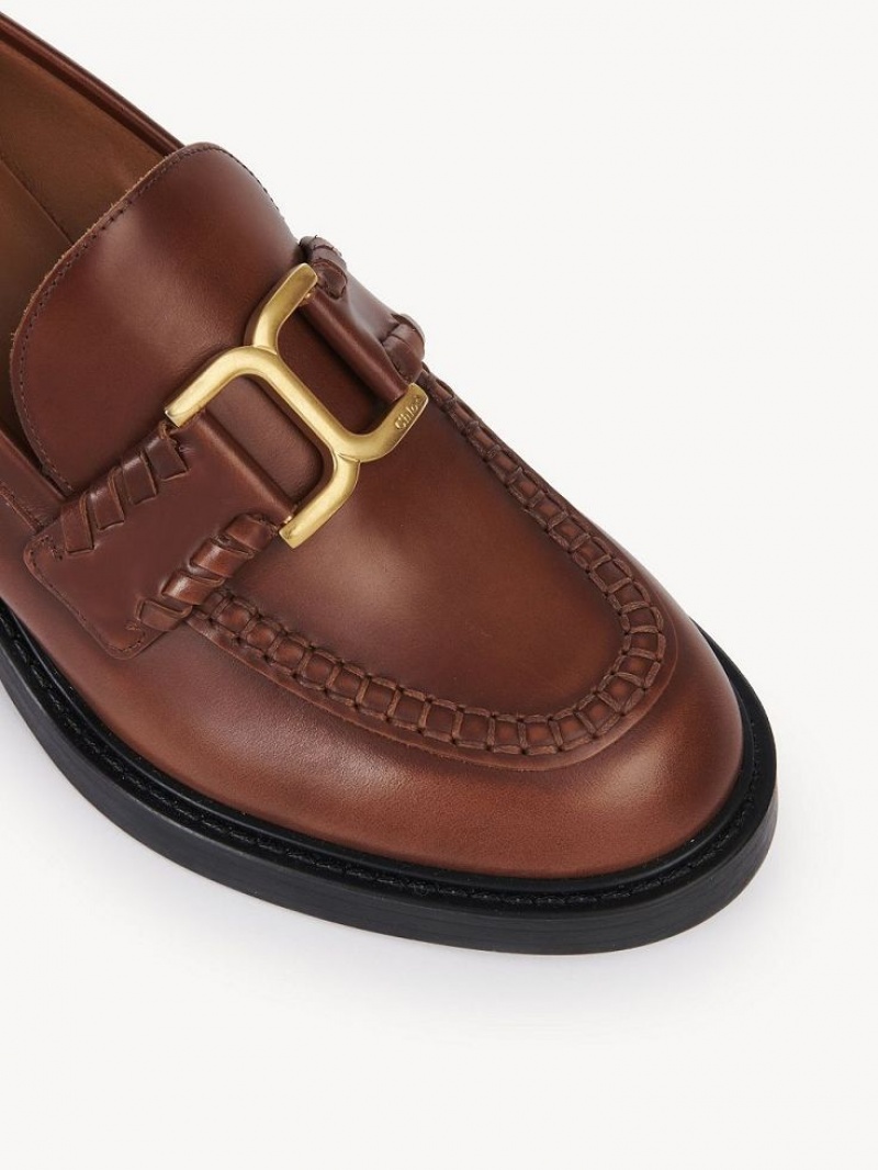 Chloe Marcie Hak Loafer Bruin | CHE-SR14243