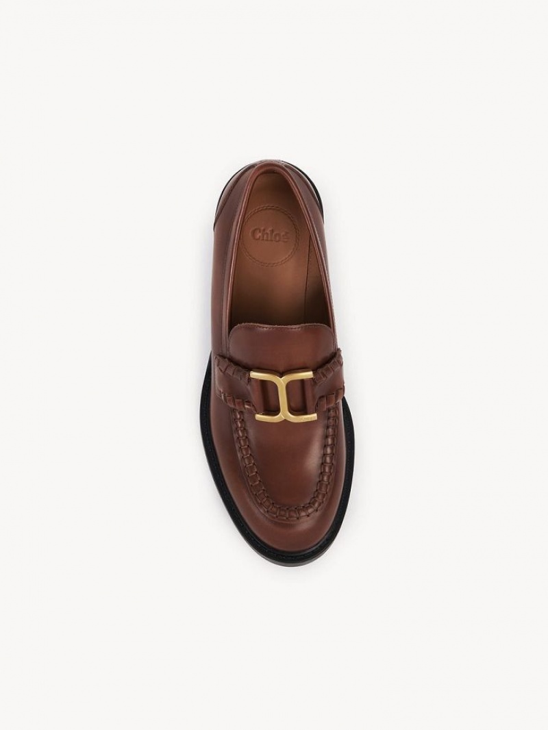 Chloe Marcie Hak Loafer Bruin | CHE-SR14243