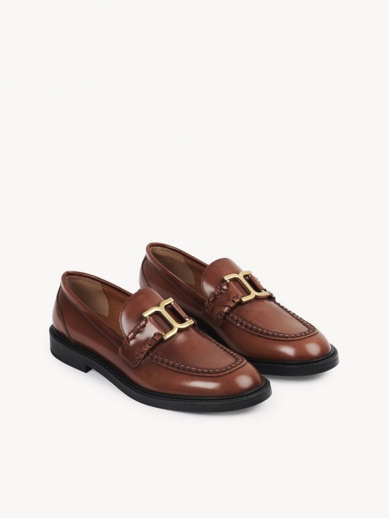 Chloe Marcie Loafer Bruin | CHE-SR14249