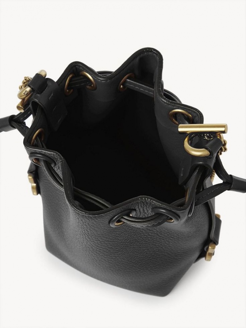 Chloe Marcie Micro Bucket Crossbodytassen Zwart | CHE-SR13576