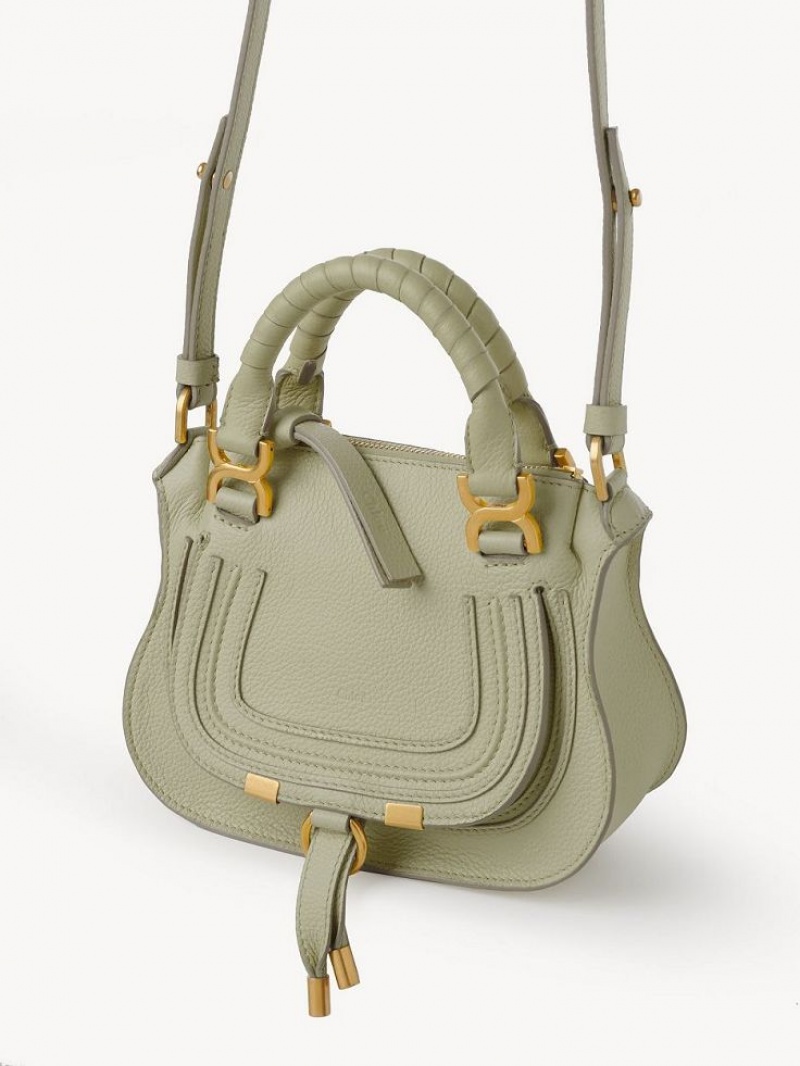 Chloe Marcie Mini Double Carry Crossbodytassen Groen | CHE-SR13525
