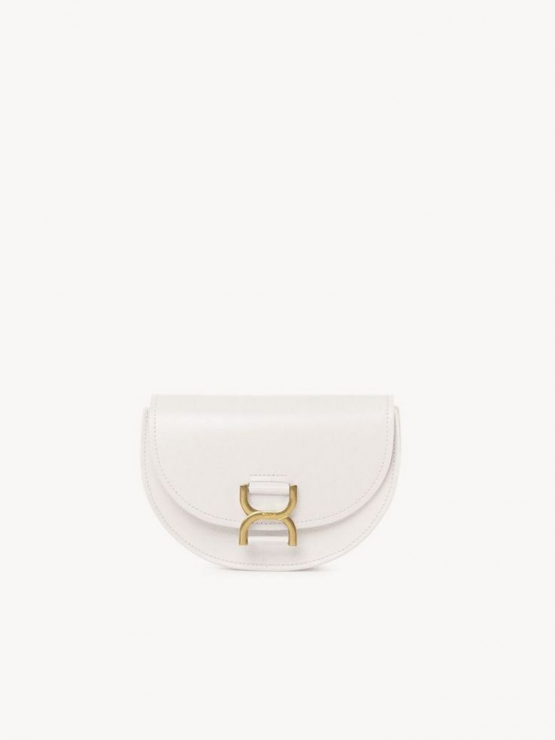 Chloe Marcie Mini Flap Crossbodytassen Wit | CHE-SR13587