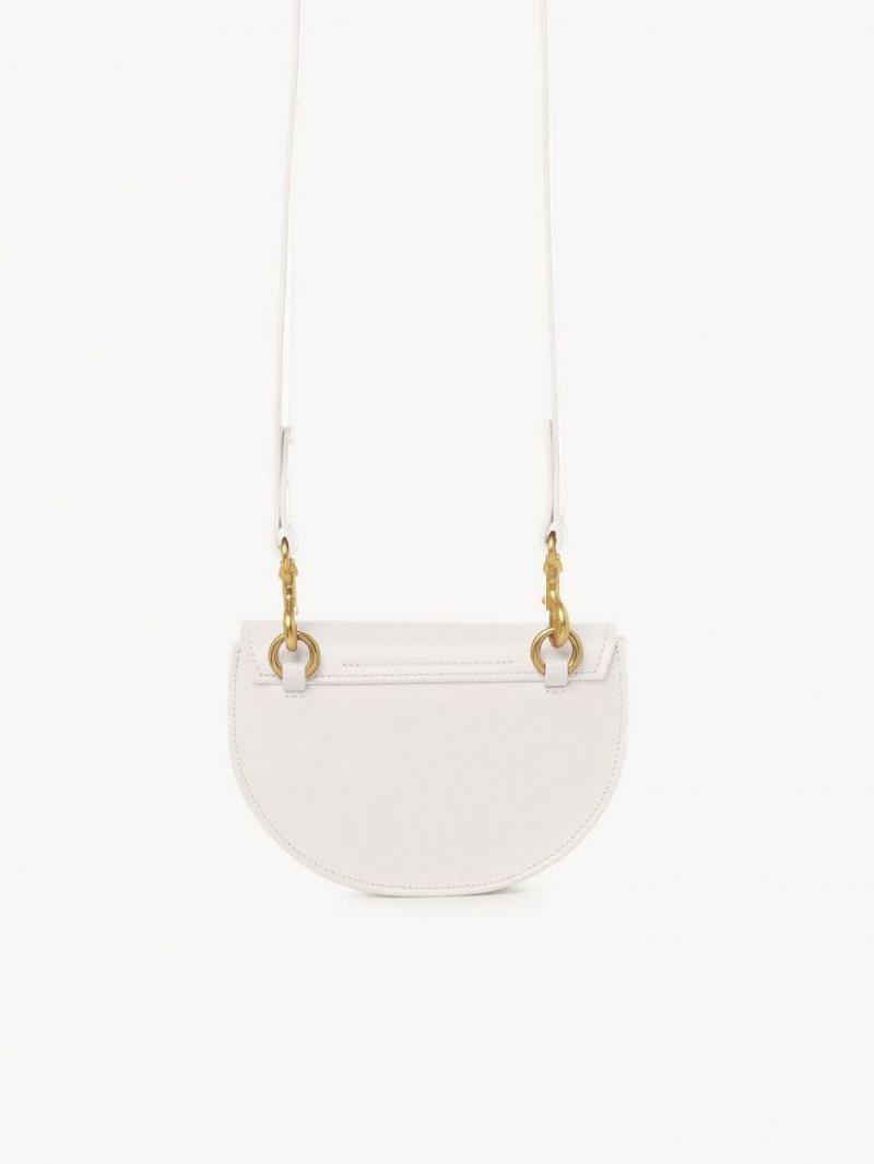 Chloe Marcie Mini Flap Crossbodytassen Wit | CHE-SR13587